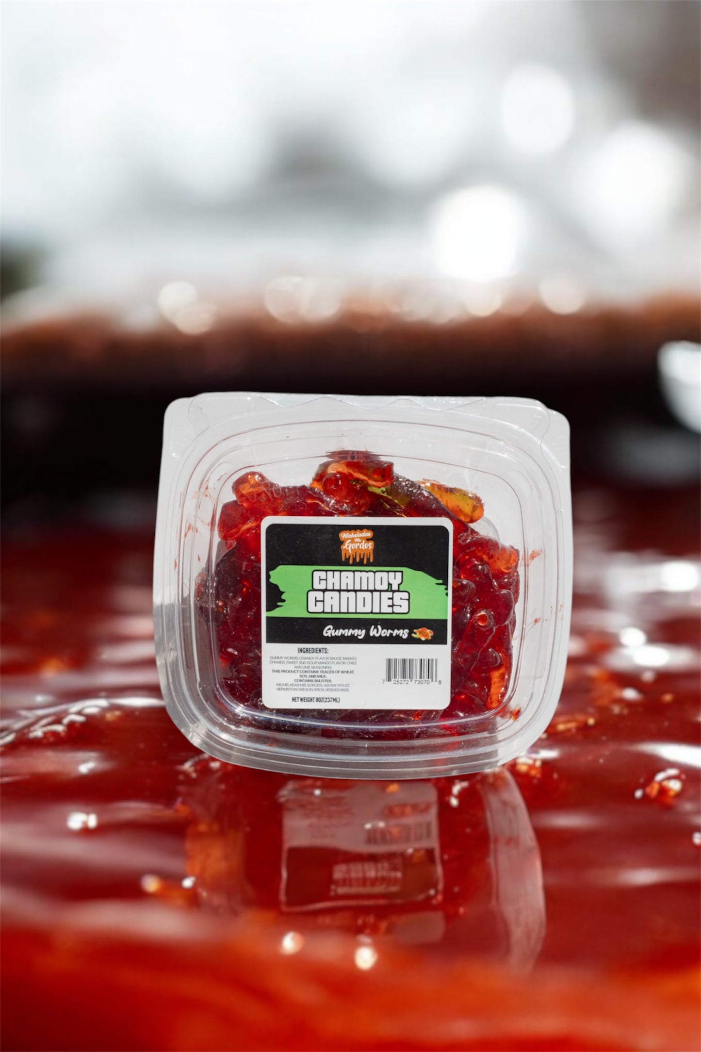 Chamoy Gummy Worms